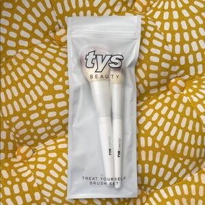 TYS Beauty White Makeup Brush Set